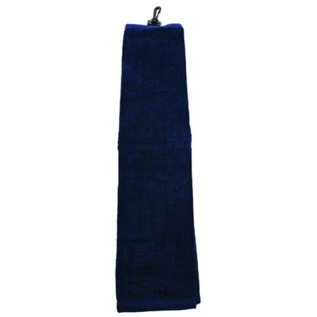 PROACTIVE SPORTS ProActive Sports MGT202-BLU 16 x 25 Navy Blue Hemmed Towel MGT202-BLU
